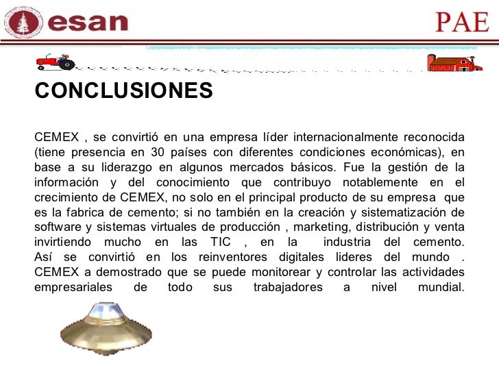 recomendaciones caso cemex En cualquier caso, para esto habrá que armarse de paciencia y observar cómo evoluciona nuestra actividad promocional poco a poco, ya que los resultados sólo se verán a largo plazo crear una. recomendaciones caso cemex En cualquier caso, para esto habrá que armarse de paciencia y observar cómo evoluciona nuestra actividad promocional poco a poco, ya que los resultados sólo se verán a largo plazo crear una.
