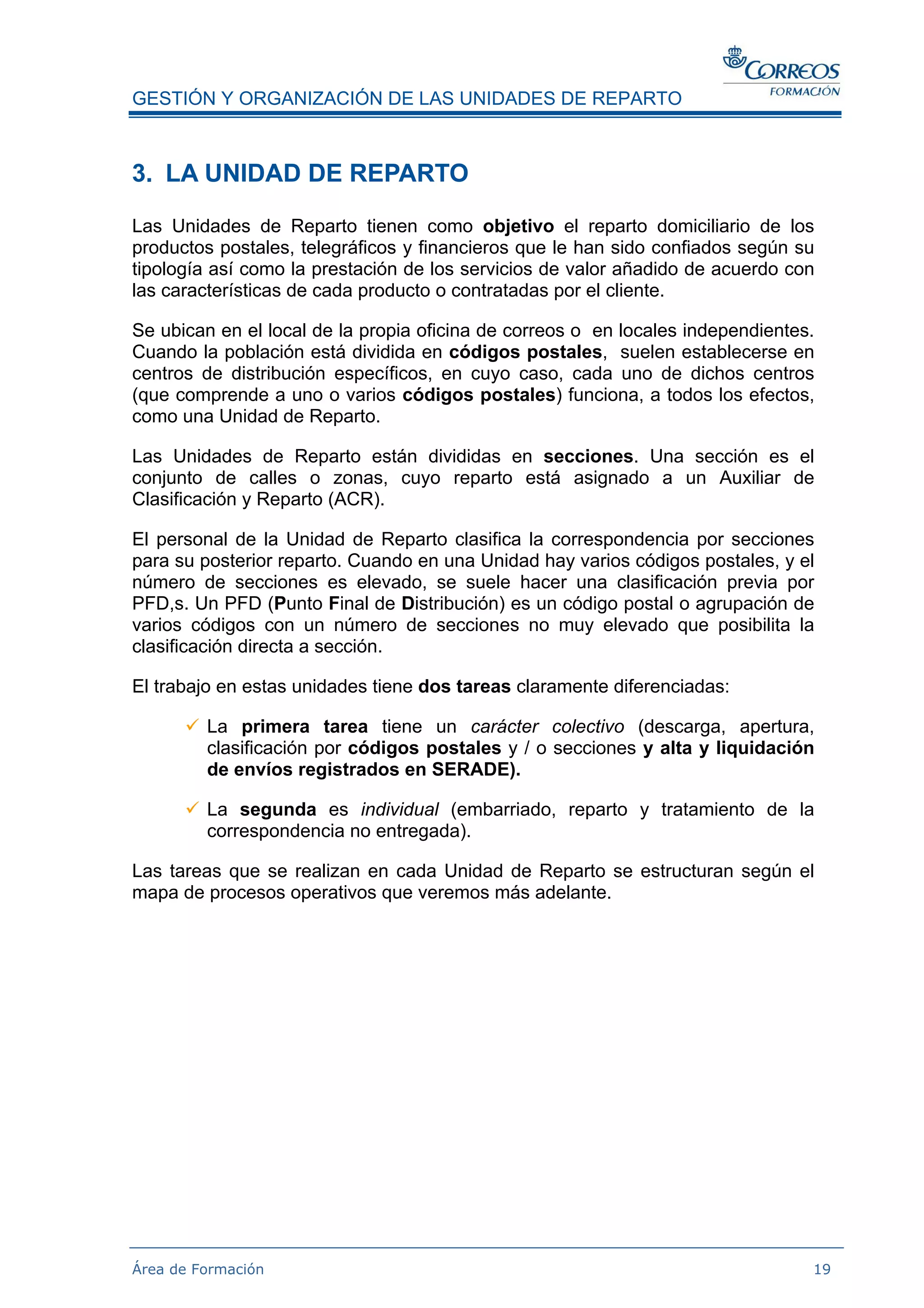 Gestion De Los Procesos En Distribucion