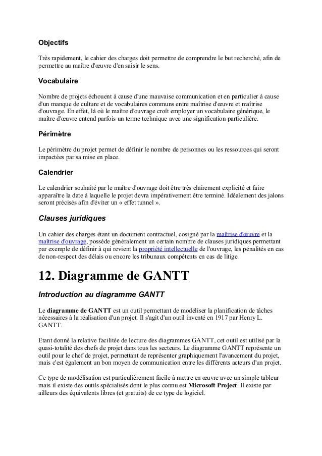 Gestion de projet