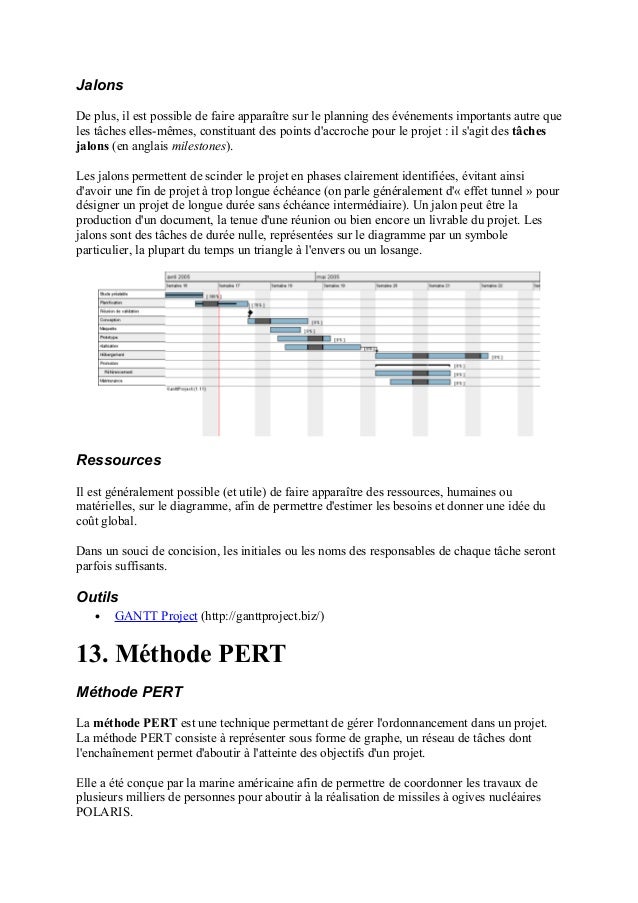 Gestion de projet