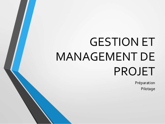 Gestion de projet