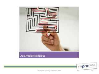 Au niveau stratégique




              GDP avec Scrum │ © Pierre E. Neis   93
 