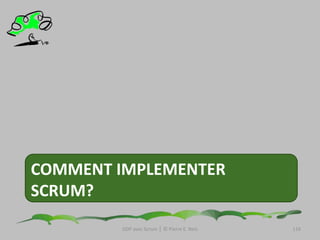 Découpe le Product Backlog en Sprint Backlogs avec le Product Owner