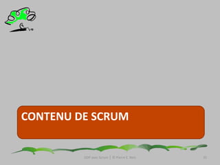 Principessous-jacents au manifesteGDP avec Scrum │ © Pierre E. Neis32