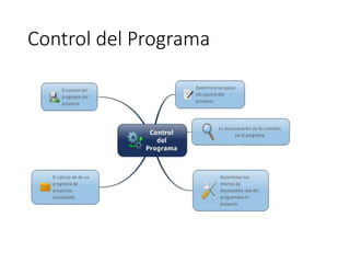 Control del Programa
 