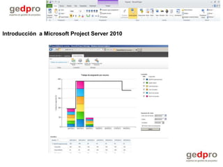Introducción a Microsoft Project Server 2010
 