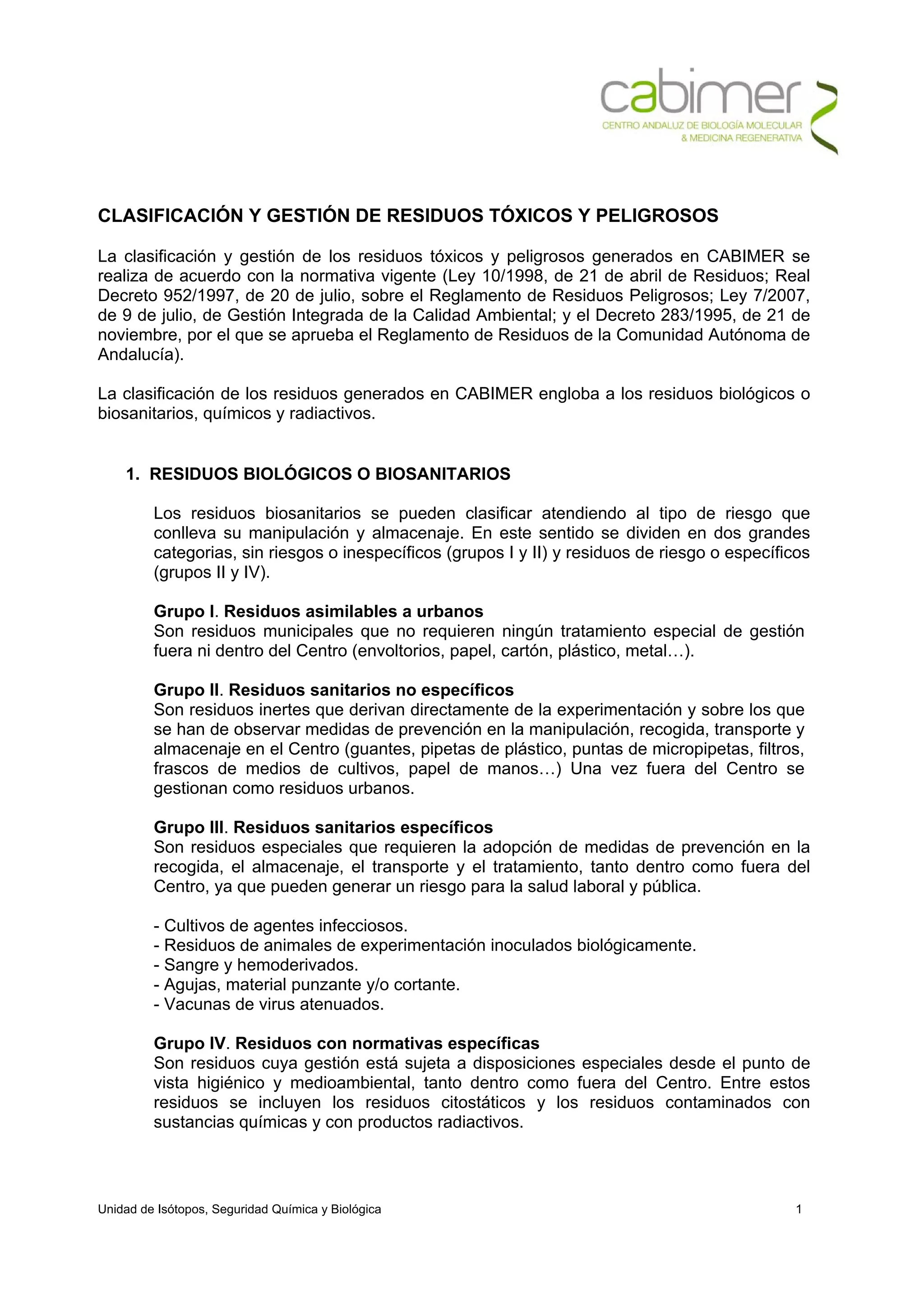 Gestion de residuos | PDF