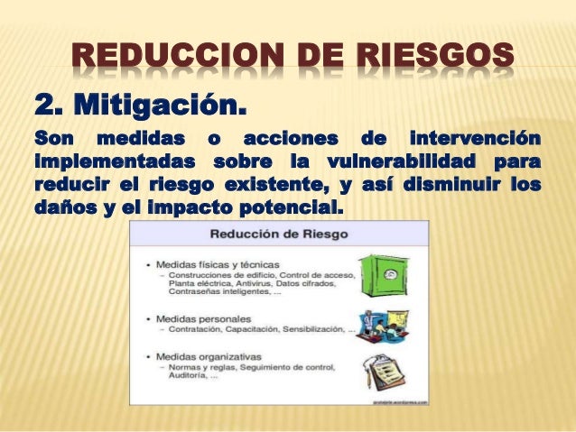 Gestion de riesgos