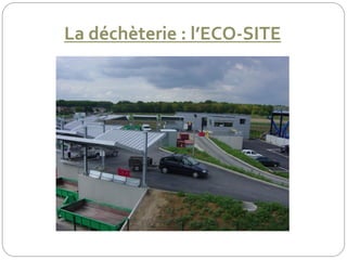 La déchèterie : l’ECO-SITE
 