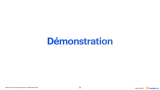 Gérer les drifts Terraform grâce à la méthode GitOps
Katia HIMEUR
Démonstration
23
 