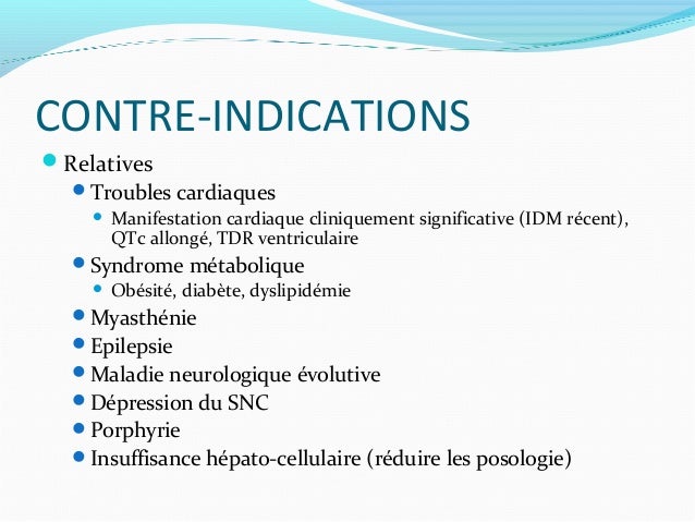 Parlodel Contre Indications