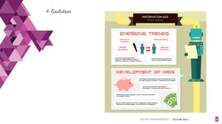 TALENT MANAGEMENT - Christelle Letist 7
# Evolution
 