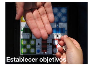 Establecer objetivos
 