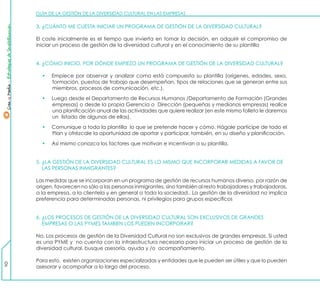 Guía de la gestión de la diversidad cultural en las empresas | PDF