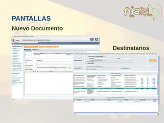 PANTALLAS
Nuevo Documento


                  Destinatarios
 