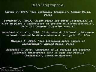 La gestion des dunes littorales atlantiques