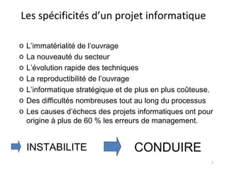 Gestion d’un projet informatique