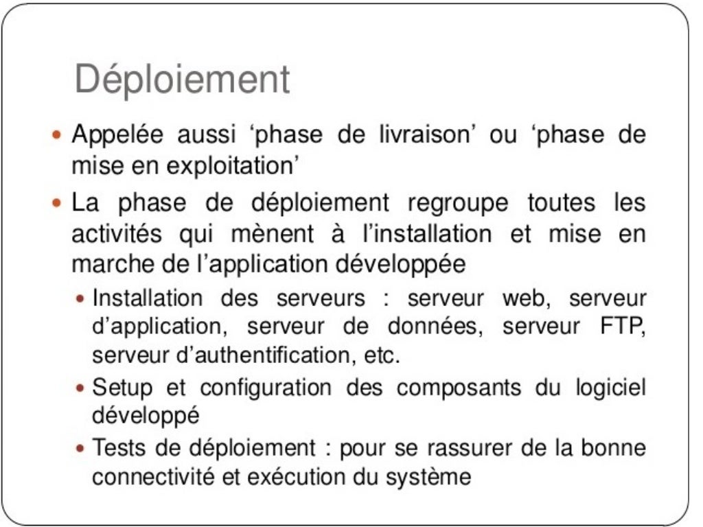 Gestion d’un projet informatique