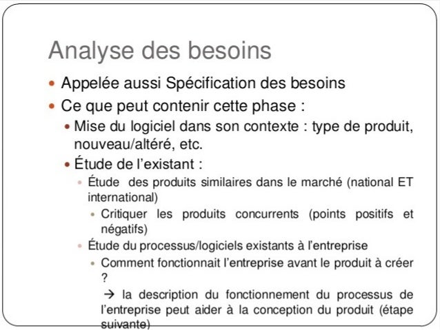 Gestion d’un projet informatique