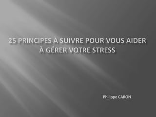Philippe CARON
 