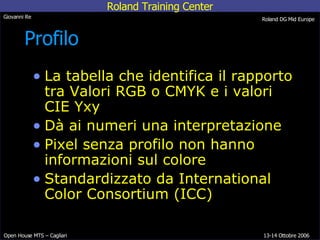 Gestione del Colore PPT