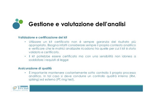 Allergeni Alimentari Innovazione Scientifica E Tecnologica Per La Ge