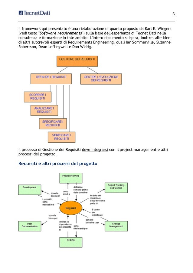 Gestione dei requisiti