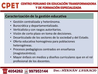 Gestion educativa