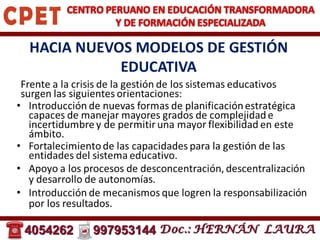 Gestion educativa