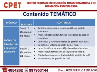 Gestion educativa