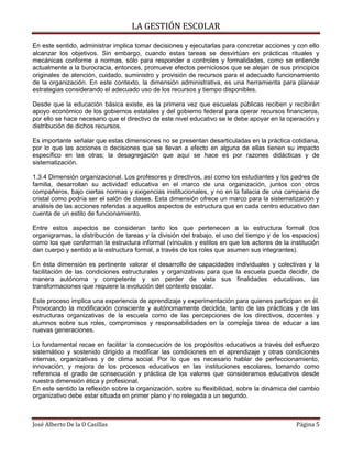 Gestion educativa y escolar(2) | PDF