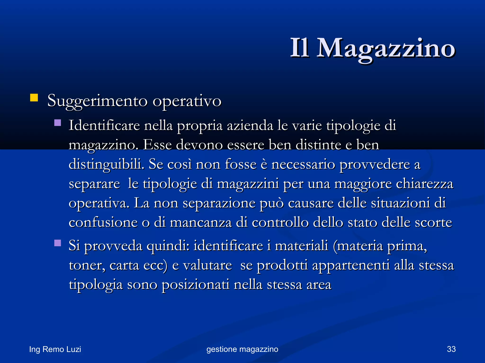 DOWNLOAD: Gestione Magazzino Excel - File Pronto