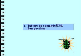 Tablero de comando/CMI .   Perspectivas. 