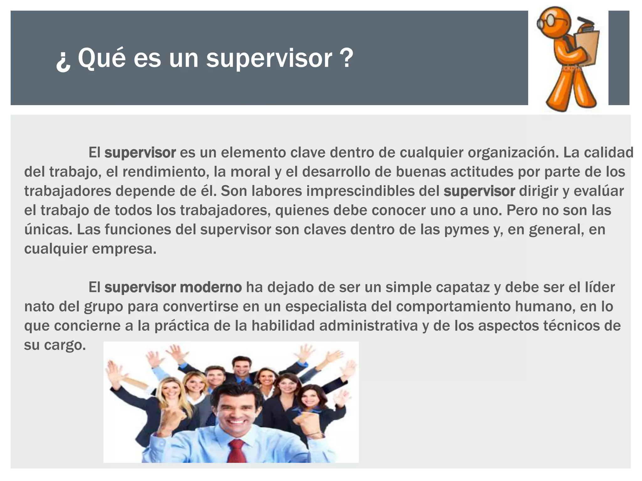 Funcion supervisora | PPT