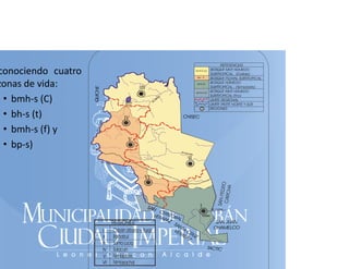 bmh-S (c)
bp - S
bh-S (t)

QUICHE

III

bmh-S (f)

O
RI

AGU
L
NA
LAC A
HU

Y
LA
O
ICB

CHISEC

CH
IX
OY

IV
RIO

conociendo cuatro
zonas de vida:
• bmh‐s (C)
• bh‐s (t)
()
• bmh‐s (f) y 
• bp‐s)

V
RIO D
O

R IO

L RE
O S

II

CHI X

OY

VI

SAN

REGIONES
I
II
III
IV
V
VI

CR
VER ISTOB
AL
APA
Z
SA
N
VE TA C
RA RU
PA Z
Z

I
RIO C
AHABON

C
OBAN

SAN JUAN
CHAMELCO

TACTIC

 