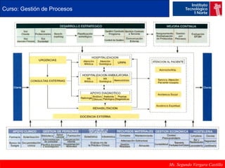 Curso: Gestión de Procesos 
Ms. Segundo Vergara Castillo 
 