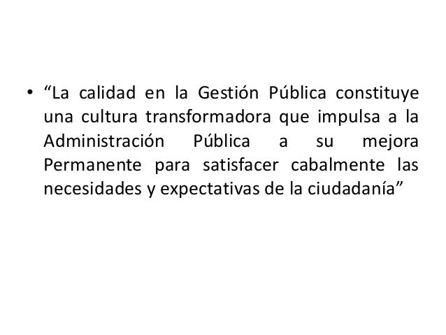 Gestión pública