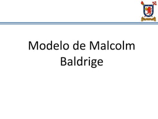 Modelo de Malcolm
Baldrige
 