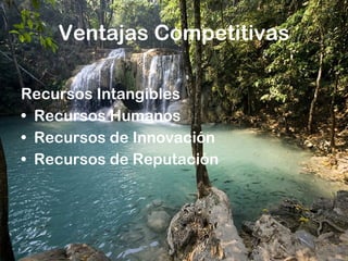 Ventajas Competitivas Recursos Intangibles Recursos Humanos Recursos de Innovación Recursos de Reputación 