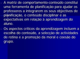 Gestão da Aprendizagem