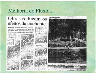 Gestão das águas Drenagem Urbana