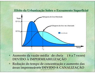 Gestão das águas Drenagem Urbana