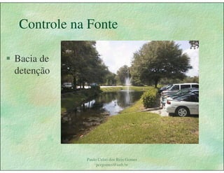 Gestão das águas Drenagem Urbana