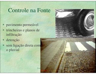 Gestão das águas Drenagem Urbana