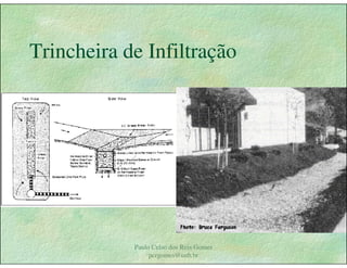Gestão das águas Drenagem Urbana