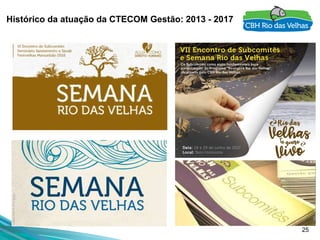 25
Histórico da atuação da CTECOM Gestão: 2013 - 2017
 