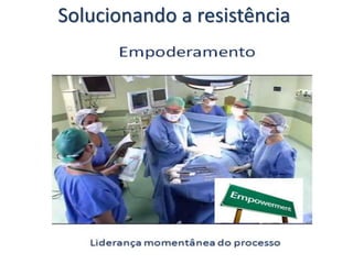 Solucionando a resistência
 