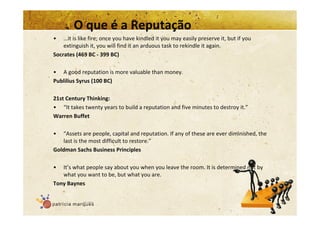 Gestão da Imagem Corporativa