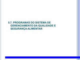 Doze passos para a implementação do APPCC nas cadeias alimentares:1. Defina uma equipe local e multidisciplinar para liderar o programa de APPCC;2. Descreva o(s) produto(s) final(is) e o se meio de distribuição (p. ex., requisitos de formulação e processamento);3. Identifique o provável uso do alimento e a população consumidora alvo;4. Desenvolva um fluxograma que descreva o processo de produção e distribuição;5. Verifique o fluxograma;6. Implemente o princípio 1 – identifique os perigos, severidades e riscos preparando uma lista dos pontos no processo de produção em que ocorrem perigos químicos, físico e microbiológicos e comece a descrever medidas preventivas;7. Aplique o princípio 2 – identifique os PCCs no processo produtivo;8. Adote o princípio 3 – estabeleça limites críticos que disparem a implementação de medidas preventivas associadas a cada PCC identificado;9. Implemente o princípio 4 – estabeleça as exigências de monitoramento e organize os procedimentos para o uso dos resultados do  programa de monitoramento (Meta: usar os resultados do programa de monitoramento para ajustar procedimentos e manter controle sobre o processo de produção);10. Organize o princípio 5 – crie ações corretivas a serem iniciadas quando o programa de monitoramento indicar desvios em relação aos critérios ou limites críticos estabelecidos;11. Mantenha o princípio 6 – estabeleça procedimentos efetivos de registro de informações que atestem a implementação do sistema de APPCC (p. ex., o plano de APPCC, os dados gerados durante o processo de produção etc.); e12. Institua o princípio 7 – estabeleça procedimentos de verificação de que o sistema de APPCC está trabalhando corretamente (p. ex., auditorias internas e externas, revalidações periódicas do sistema etc.).(Cullor 1997)