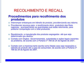 5.7.1. Medidas de controle de qualidade aplicadas na cadeiaprodutiva da carne .